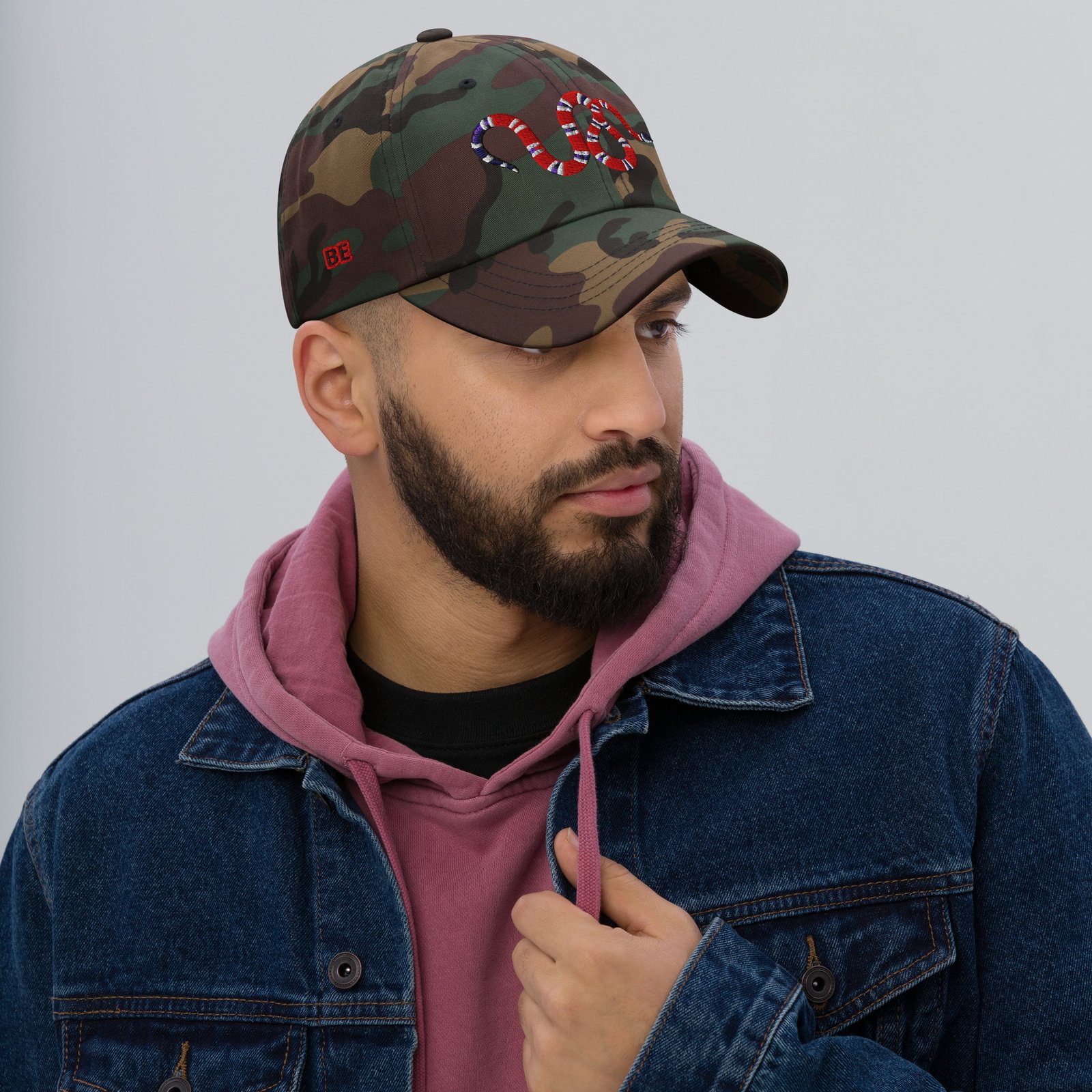 Unisex Classic Snake-Embroidered Cap – Be Bold, Be Your Style 9 Unisex Classic Snake-Embroidered Cap – Be Bold, Be Your Style – Image 9