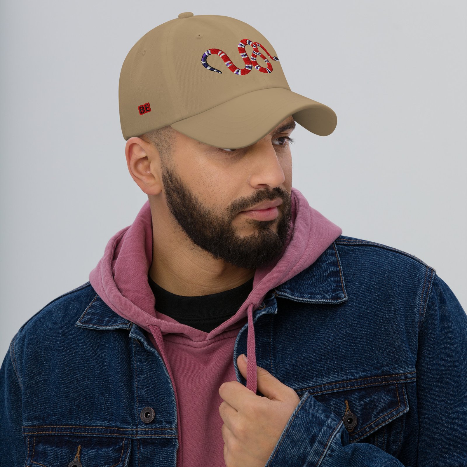 Unisex Classic Snake-Embroidered Cap – Be Bold, Be Your Style 10 Unisex Classic Snake-Embroidered Cap – Be Bold, Be Your Style – Image 10