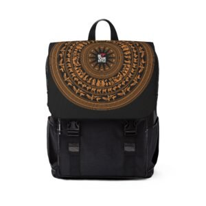Vietnamese Dong Son Drum Backpack – Durable Oxford Canvas, Stylish Cultural Design