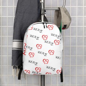 Home 4 Heart-Print Valentine Backpack â Stylish and Functional for Confident Women